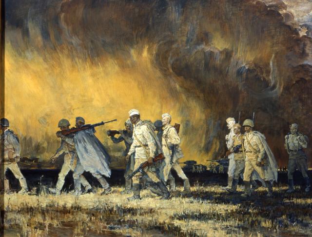 Непринцев Ю.М. Вот солдаты идут. 1970 Непринцев Ю.М. Вот солдаты идут. 1970